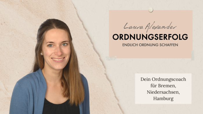 Aussortieren mit Aufräumhilfe Laura Alexander